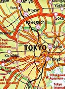 Image result for Tokyo Street Map