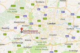 Image result for Ascot UK Map