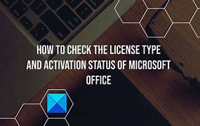 Image result for Check Office Activation Status