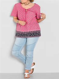 Image result for Apple Print Top Plus Size