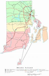 Image result for Free Printable Rhode Island Map