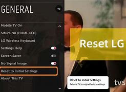 Image result for LG TV Reset Code