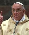 Image result for Pope Francis Pointing