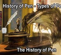 Image result for Who Invented Pen
