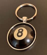 Image result for Golden 8 Ball Keychain