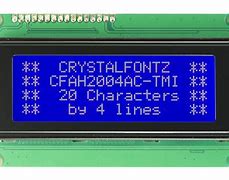 Image result for 20X4 LCD Display with I2C