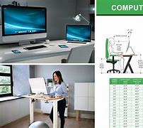 Image result for Computer Table Dimensions in Feet