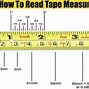 Image result for How to Read Measurements On a Tape Measure