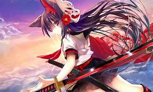 Image result for Anime Girl Ninja Sword