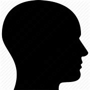 Image result for Head Profile with Things Coming Out of Head Pictogram