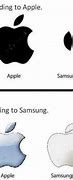 Image result for Apple and Samsung Logo with Owner Faces