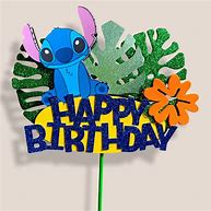 Image result for Stitch Happy Birthday Cake Topper