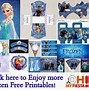 Image result for Frozen Templates Printable Free