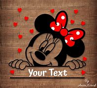 Image result for Minnie Mouse Silhouette Cameo