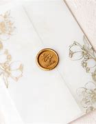 Image result for Gold Foil Wedding Invitations