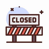 Image result for Closed Area Icon