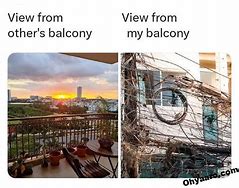Image result for Balcony Love Meme