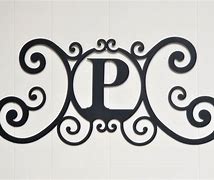 Image result for Letter P Wrought