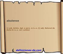 Image result for abulense