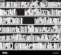 Image result for Bookshelf Black and White