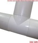 Image result for 4 Inch PVC T