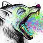 Image result for Psychedelic Wolf