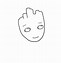 Image result for Baby Groot Sketch