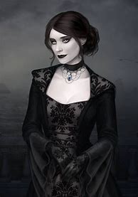 Image result for Gothic Vampire Black and White