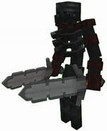 Image result for Minecraft Mutant Wither Skeleton PNG