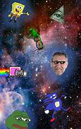 Image result for Meme Galaxy Background