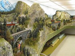 Image result for Ho Gauge Model Train Layouts