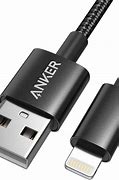 Image result for Anker iPhone Charger Black Micro Folding