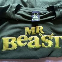 Image result for Mr BeastX Shrek Merch Hoodie