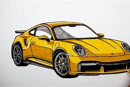 Image result for Porsche 911 Turbo Drawing