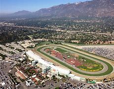 Image result for Santa Anita Race Track Aerial View