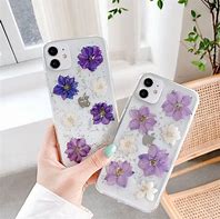 Image result for Clear iPhone Case with Simple Flower Design