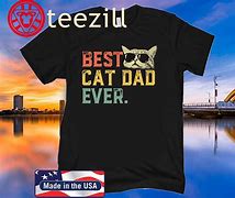 Image result for Cat Dad Shirt