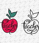 Image result for Teacher Book and Apple SVG