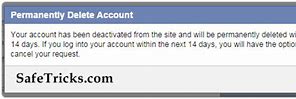 Image result for Deleted Facebook Account Messages