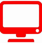 Image result for Red Computer Screen E Clip Art