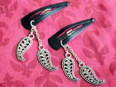 Image result for Silver Hair Clips for Women in India