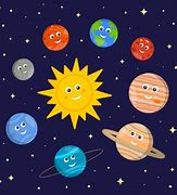 Image result for Cartoon Outer Space Planets