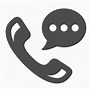 Image result for Text and Call Symbol