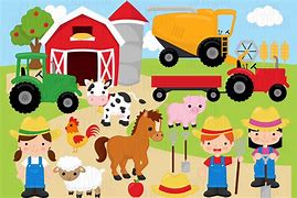 Image result for Animals On the Farm Clip Art