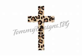 Image result for Cheetah Print Background Faith Cross