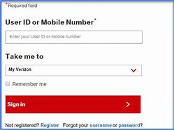 Image result for Verizon Sign in to My Account