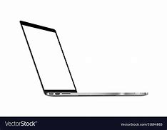 Image result for Laptop Side View Vector