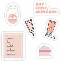 Image result for Skin Care Sticker