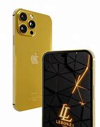 Image result for iPhone 14 Pro Gold with Black Case