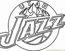 Image result for Utah Jazz Logo Coloring Page